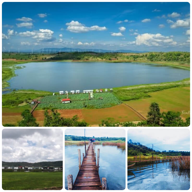 VẺ ĐẸP HỒ IA BĂNG Ở ĐĂK ĐOA