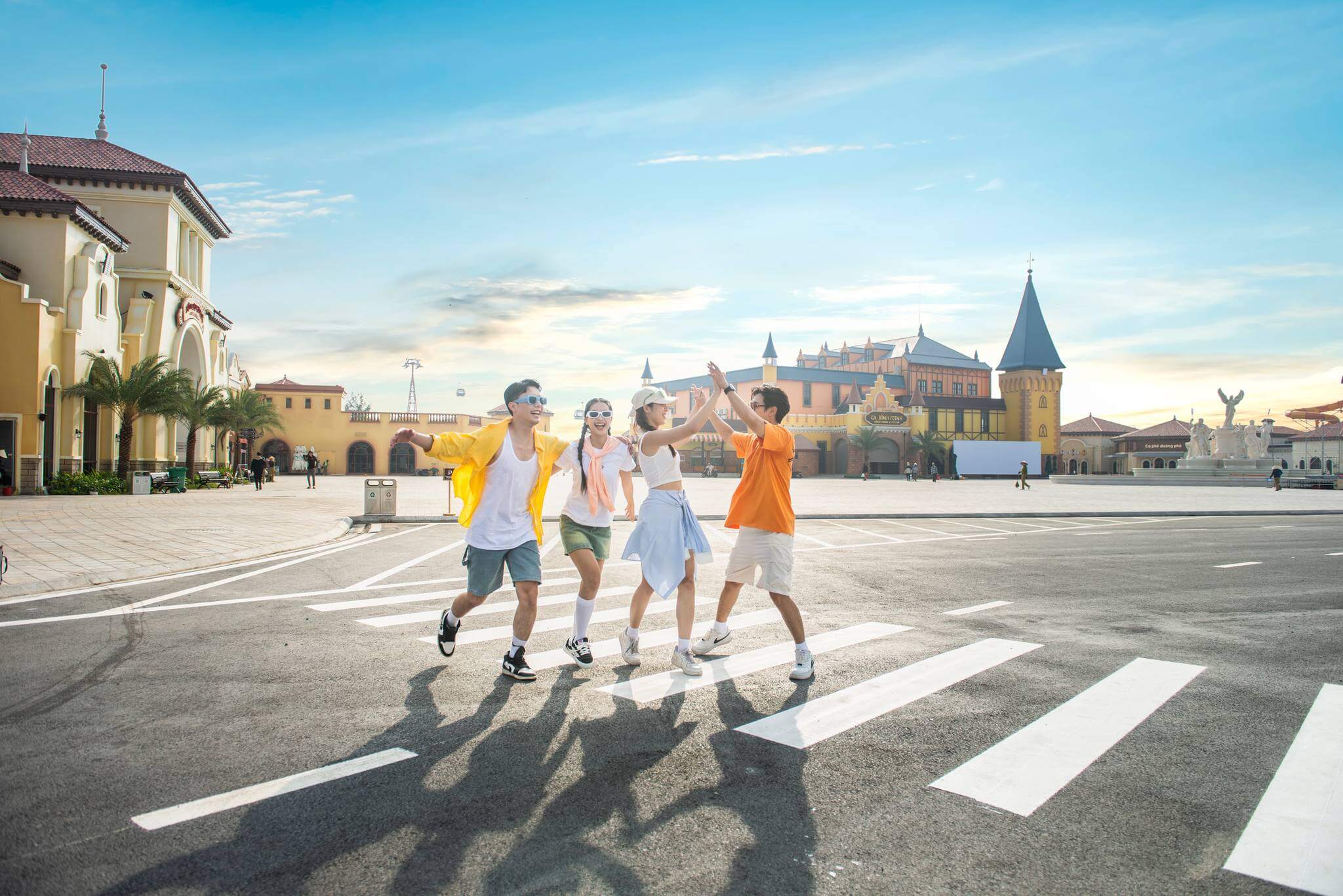 ゲアンの中心部にあるヨーロピアンな空間