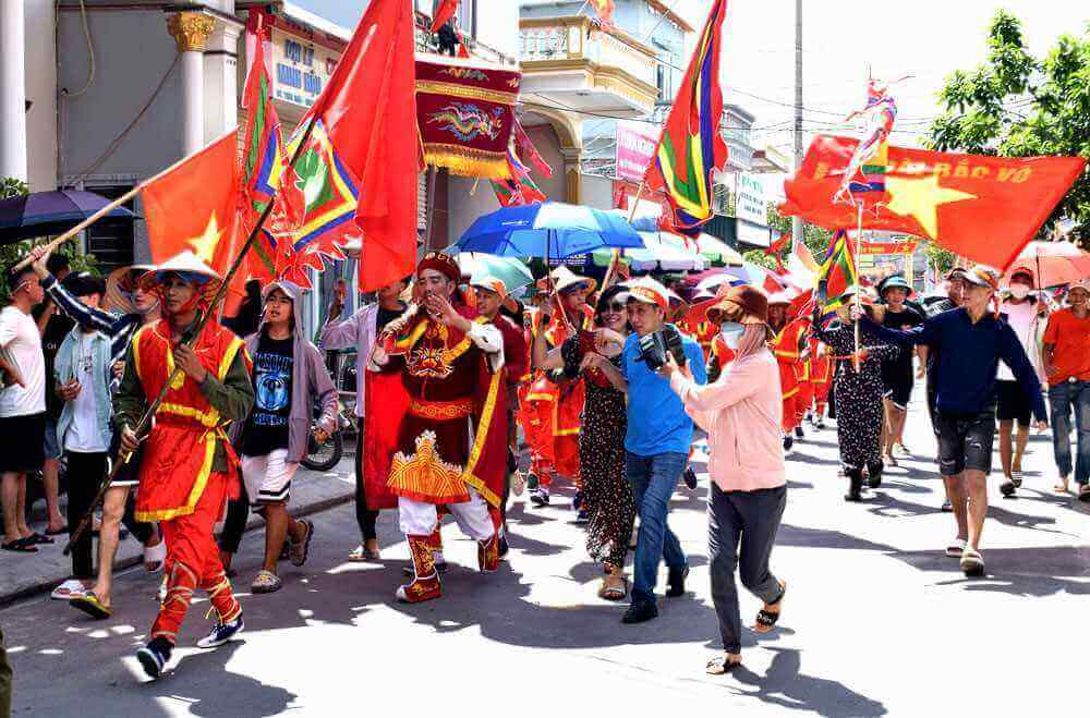 꽌란 공동 주택 축제