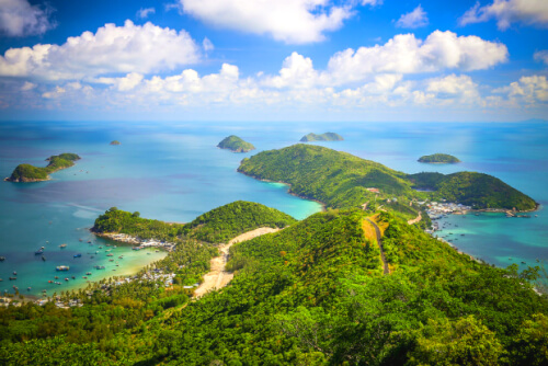 ナムドゥ島 - 上からの眺め
