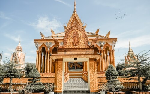 アン パゴダの印象的な建築