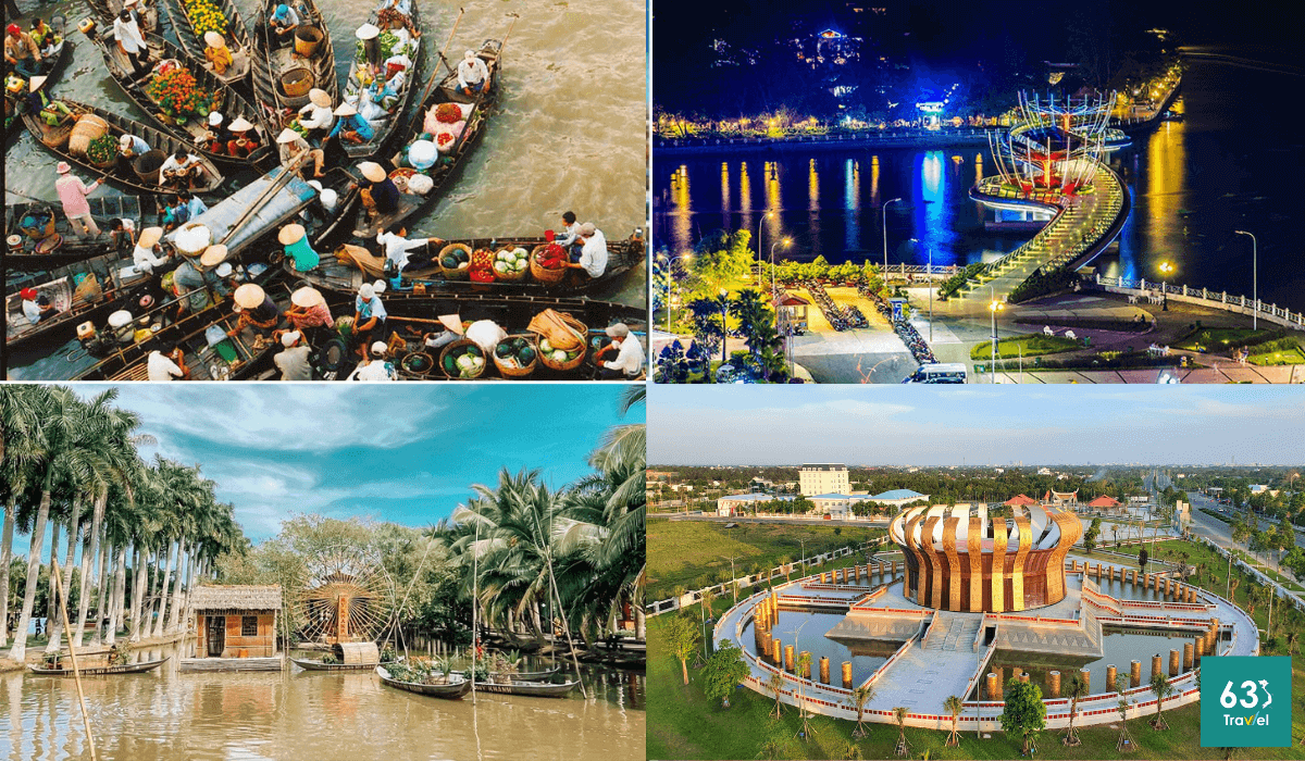 Khám phá các địa điểm du lịch Cần Thơ đẹp nhất,tha hồ góc sống ảo