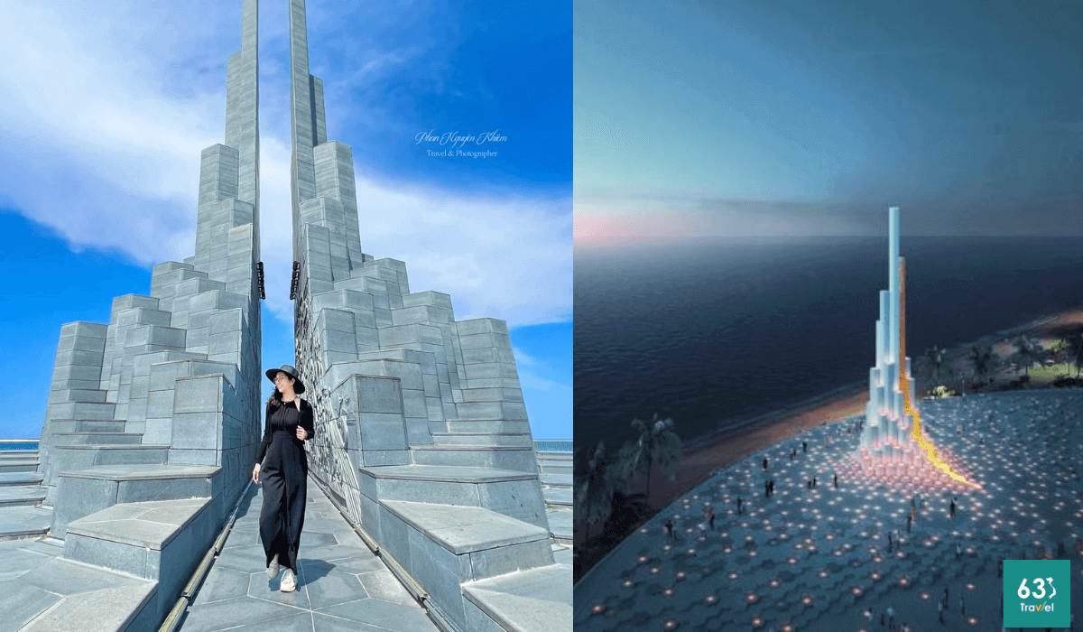 Vẻ đẹp rạng rỡ của Tháp Nghinh Phong,công trình đón gió giữa lòng Phú Yên