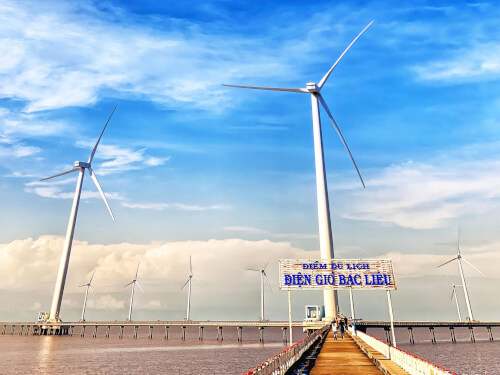 Bac Lieu 풍력 발전소 탐험