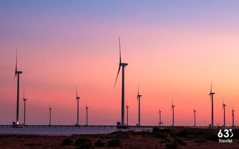 Điện gió bạc liêu - cánh đồng điện gió lớn nhất Việt Nam