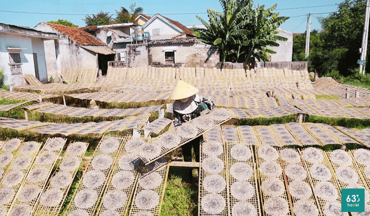 Thăm làng nghề Bánh tráng Tân An - Đặc sản Bánh tráng Quảng Bình