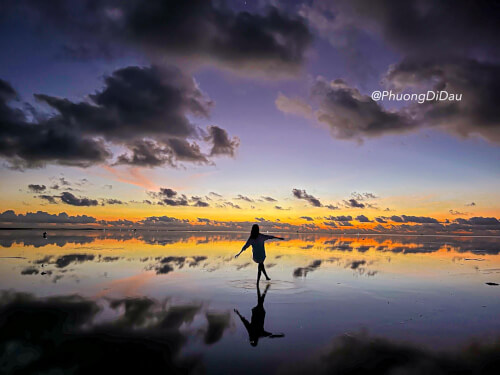 タイビンの無限の海と天の川の幻想的な美しさ