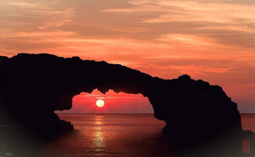 Hoàng hôn trên đảo Lý Sơn