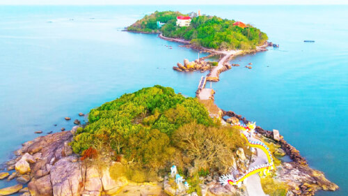 Ca Mau シルバー ストーン - 上からの眺め