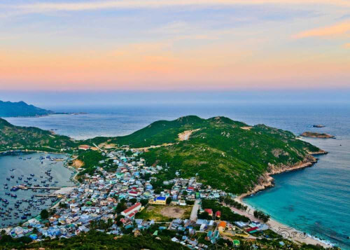 빈바 섬의 새벽