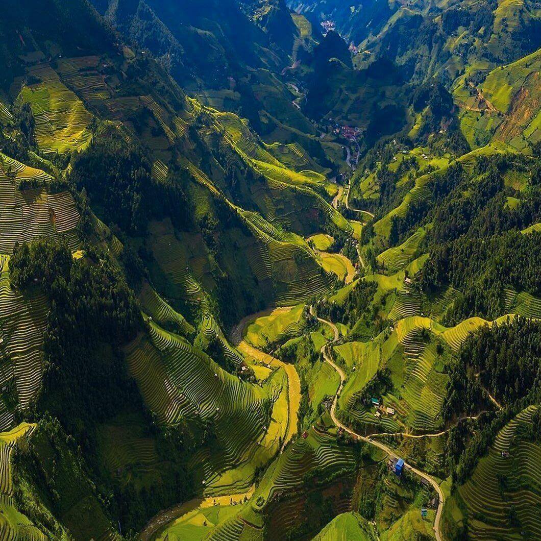 Góc ảnh đẹp đèo khau phạ