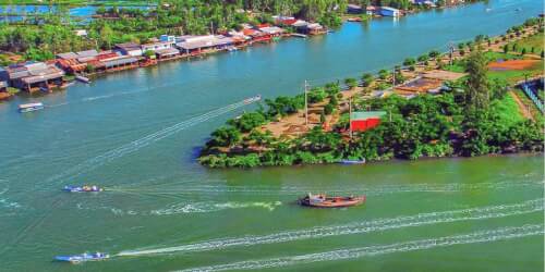 カマウ水上マーケット - ウェストリバー地域の特徴