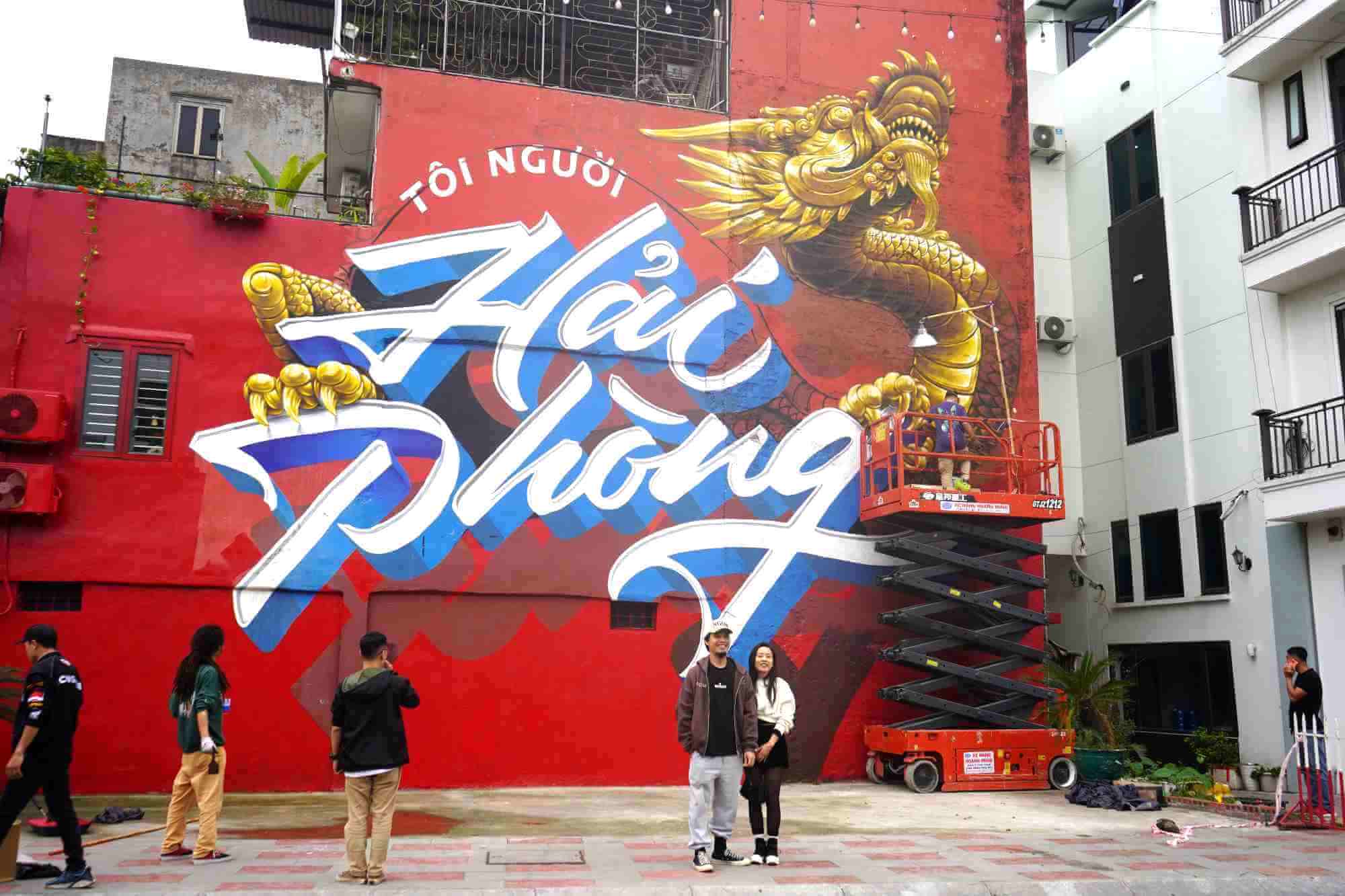 Bức Tường "Tôi Người Hải Phòng": Điểm Check-in Hot Nhất Thành Phố Cảng