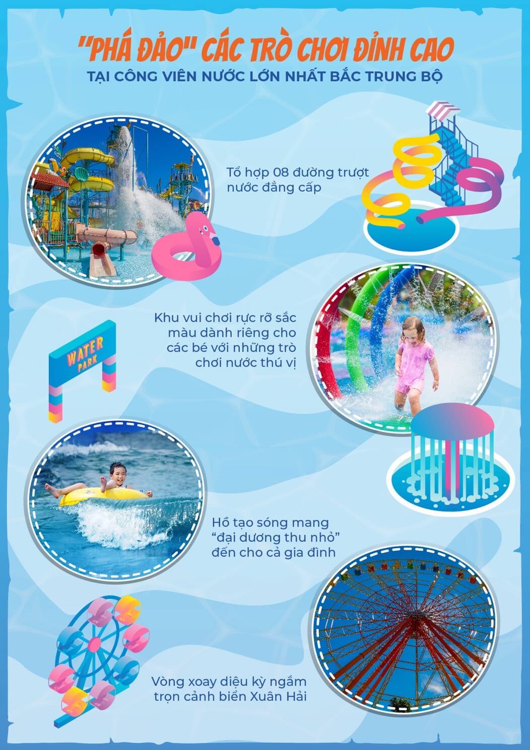 Melia Vinpearl Ha Tinh 워터파크 - 어린이를 위한 다양한 이상적인 게임