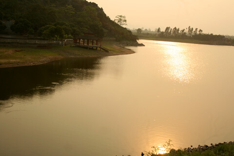 バットカンソンの夕日
