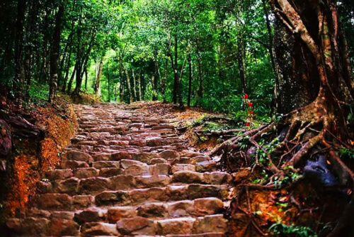 イェントゥ山への道