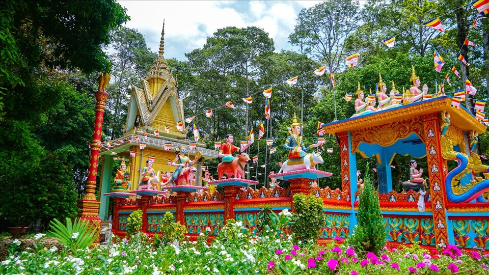 この建築にはクメール族の文化が染み込んでいます。