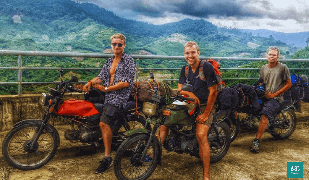 Tham quan Việt Nam bằng xe máy,trải nghiệm khách nước ngoài mê tít