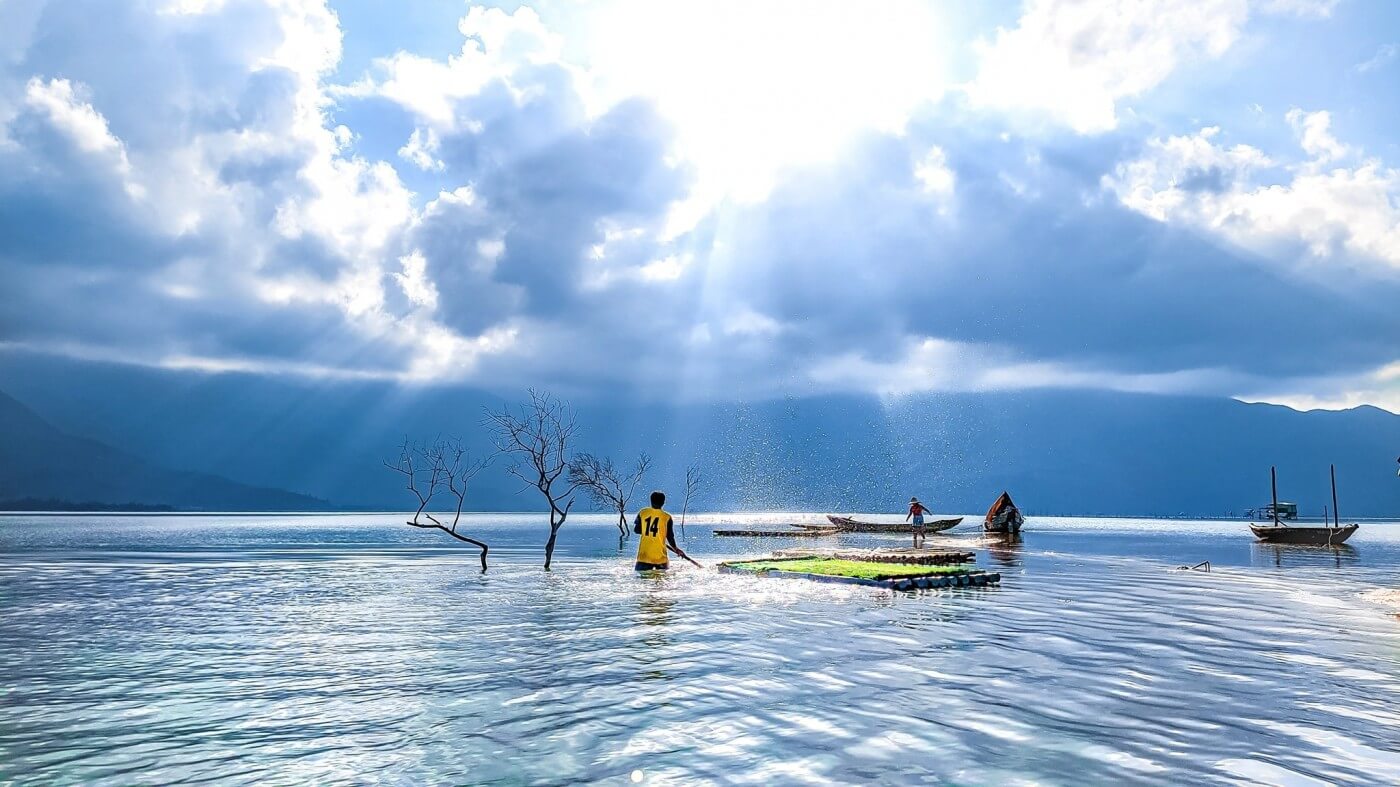 ラップアンラグーンの静かな美しさ