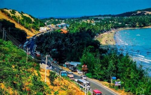 ムイネー観光エリア - 遠くからの眺め