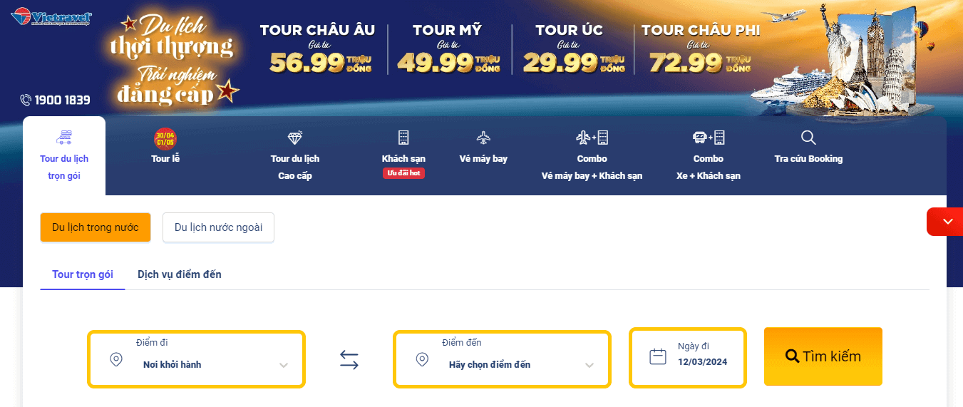 Công ty du lịch lữ hành Vietravel