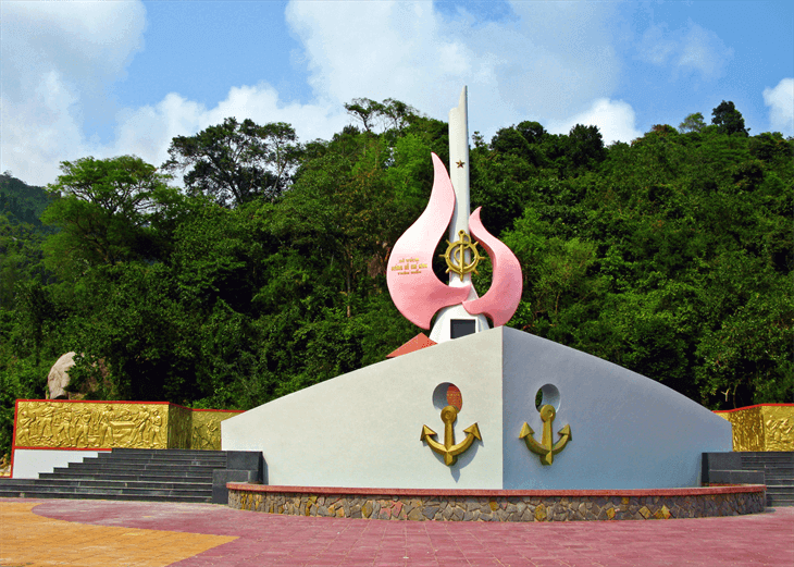 ブンロー港の遺跡
