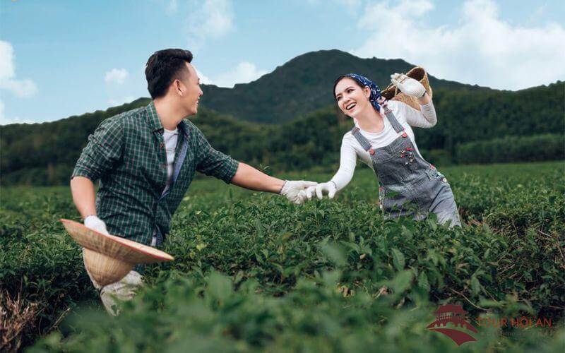 Du khách thoải mái chụp hình, tham quan mà không hề tốn phí