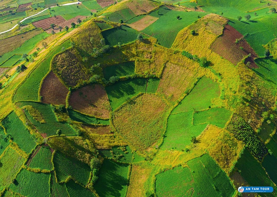 추당야(Chu Dang Ya) 화산, 산악 마을의 멋진 목적지