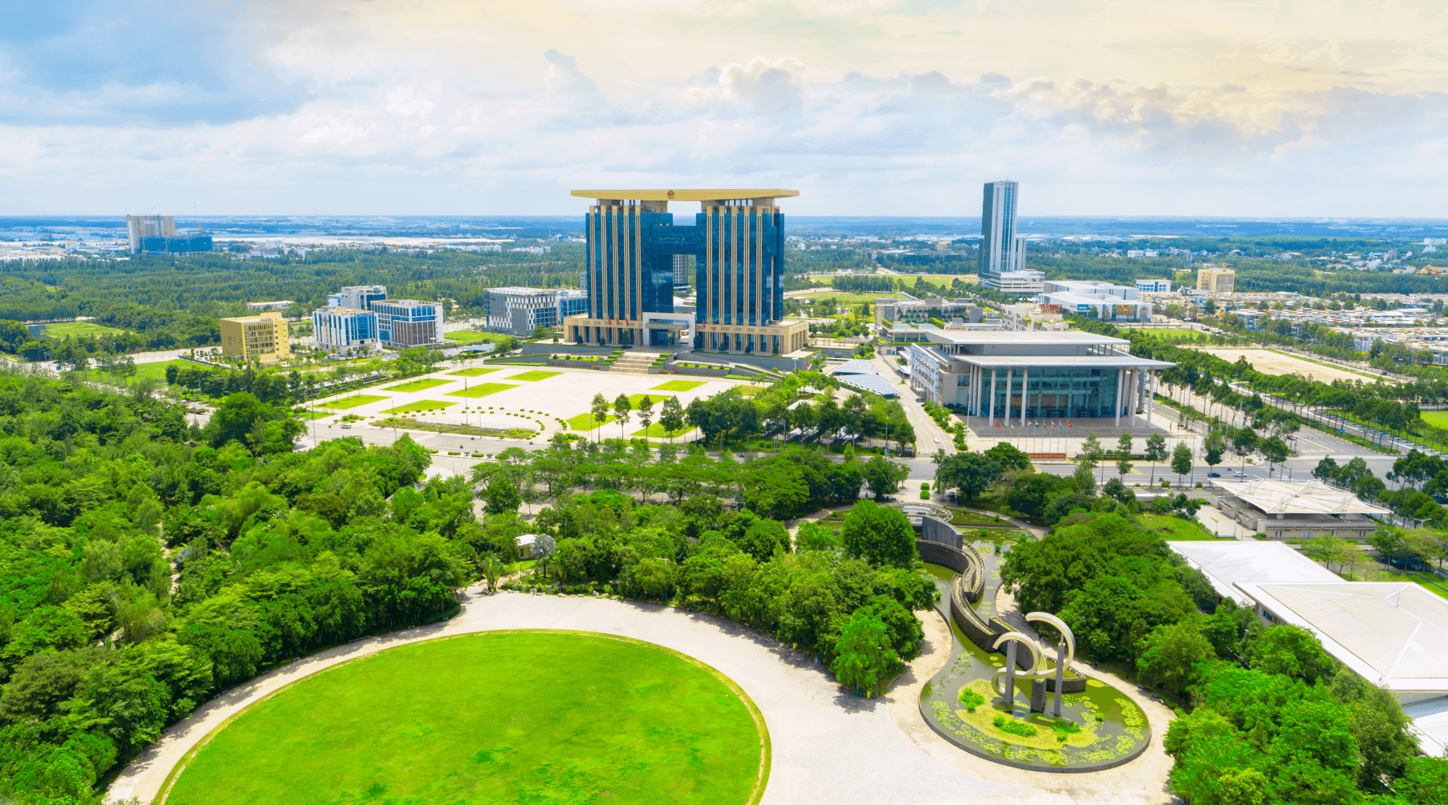 빈즈엉 신도시 공원