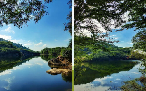 マー ティエン ラン観光地は魔法のようなトレッキング スポットです