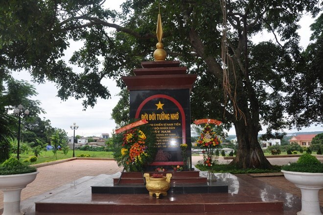史跡 ナムティエン兵士の記念碑
