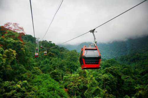 タイティエン ケーブル カー