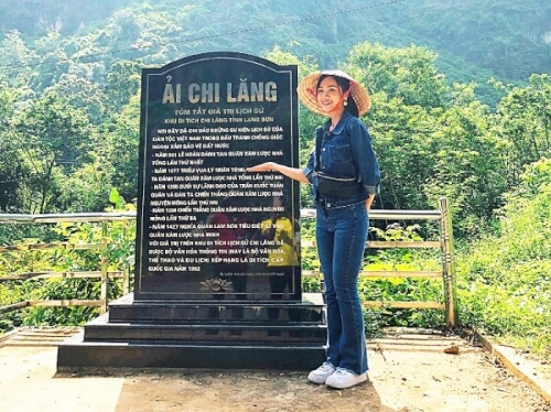 Du khách đến thăm Ải Chi Lăng