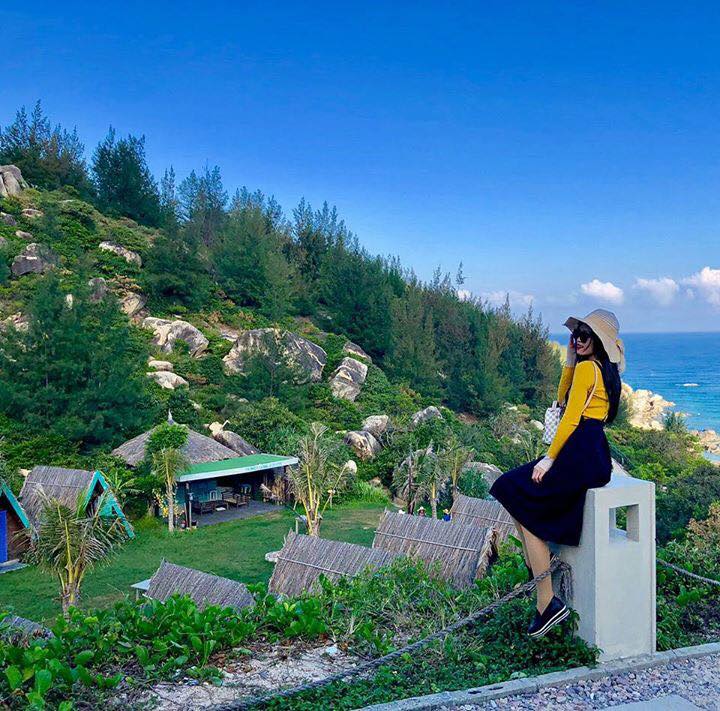 이것은 Quy Nhon에서 가장 아름다운 관광 명소 중 하나입니다.