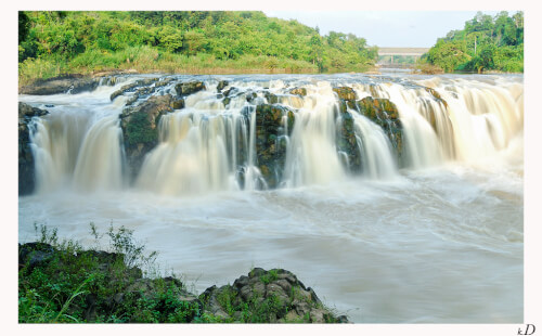 Vẻ đẹp hoang sơ của thác Gia Long vào buổi sáng