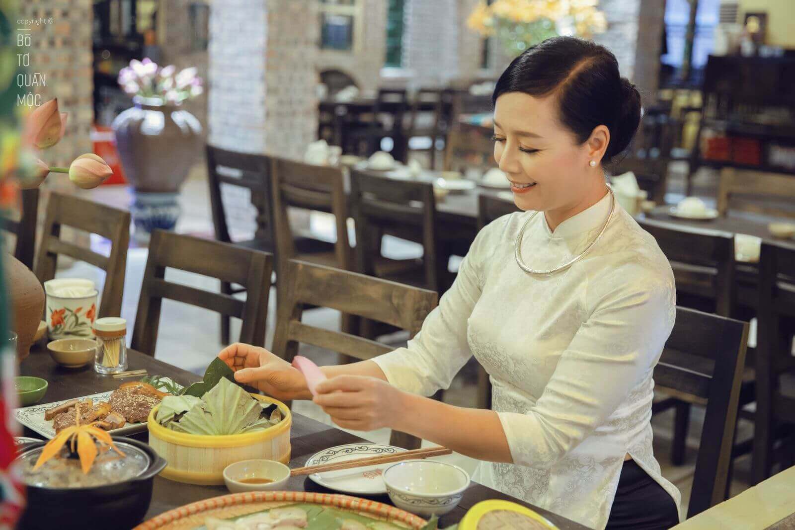 Bò tơ quán Mộc CS1 – Quán ăn ngon Hà Nội.