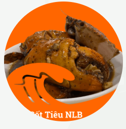 カニの黒胡椒ソース。