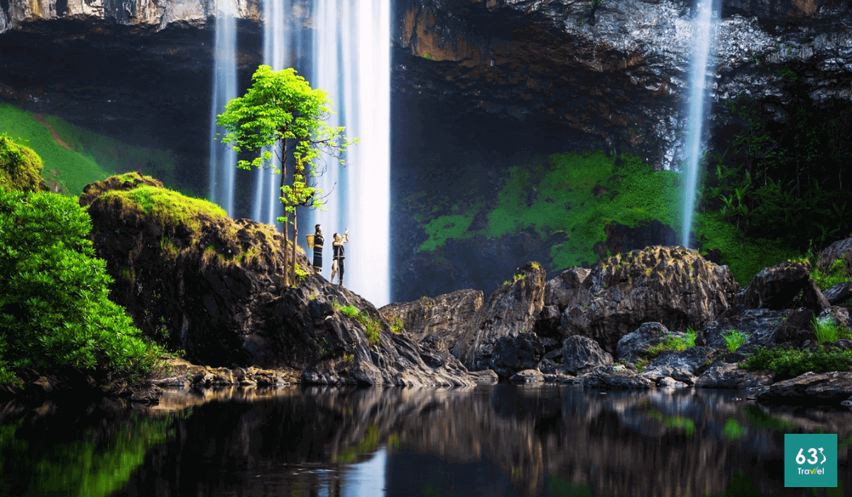 Chinh phục thác Hang Én - nàng thơ của núi rừng Gia Lai