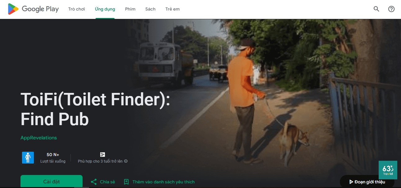 ToiFi - Ứng dụng tìm nhà vệ sinh công cộng ở Việt Nam
