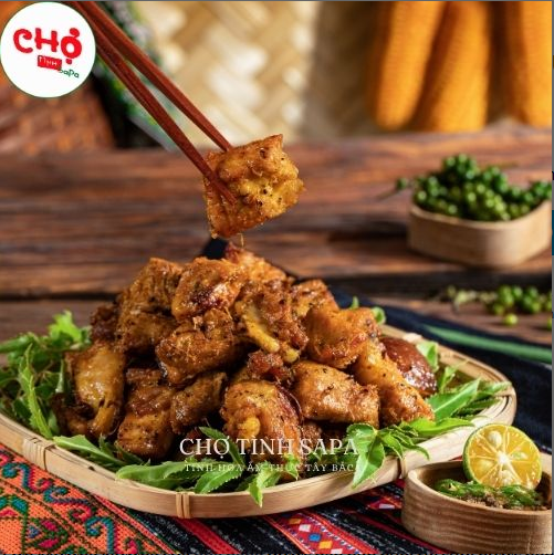 ムオン豚のグリル マックケン添え