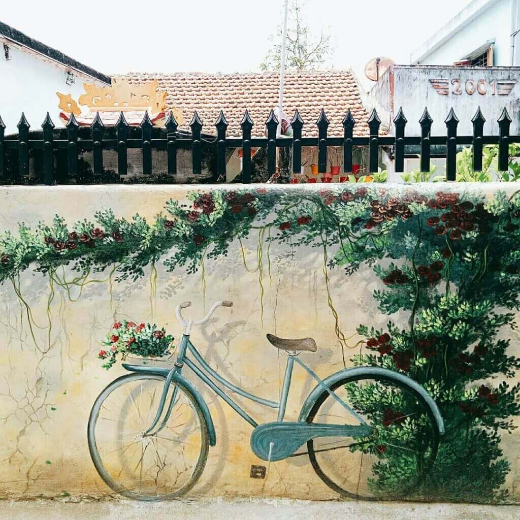 깐즈엉 벽화마을