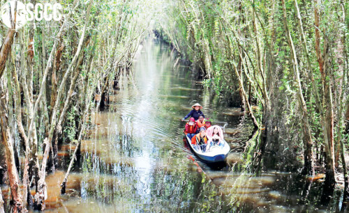 タンラップ港の観光エリア