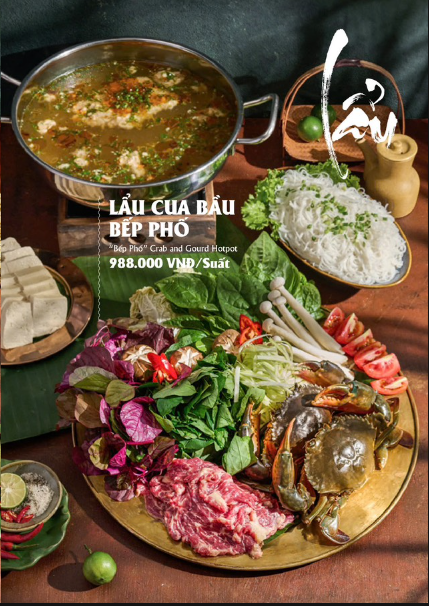 ストリートキッチンのカニ鍋