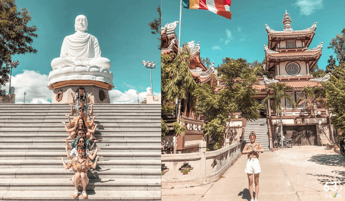 Choáng ngợp với vẻ đẹp của bức tượng Phật trắng lớn nhất tại Việt