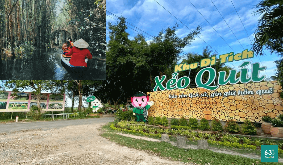 Về miền Tây không thể bỡ lỡ khu du lịch Xéo Quýt Đồng Tháp