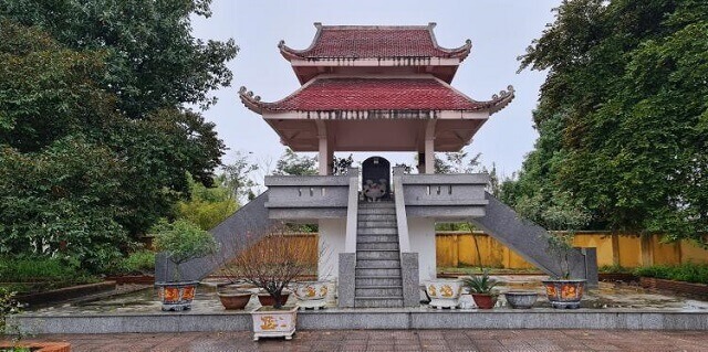 Di tích Lưu niệm Bác Hồ về thăm Cẩm Xuyên,xã Xuân Cẩm,huyện Hiệp Hòa