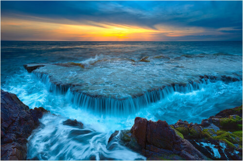 항라이에서의 일몰