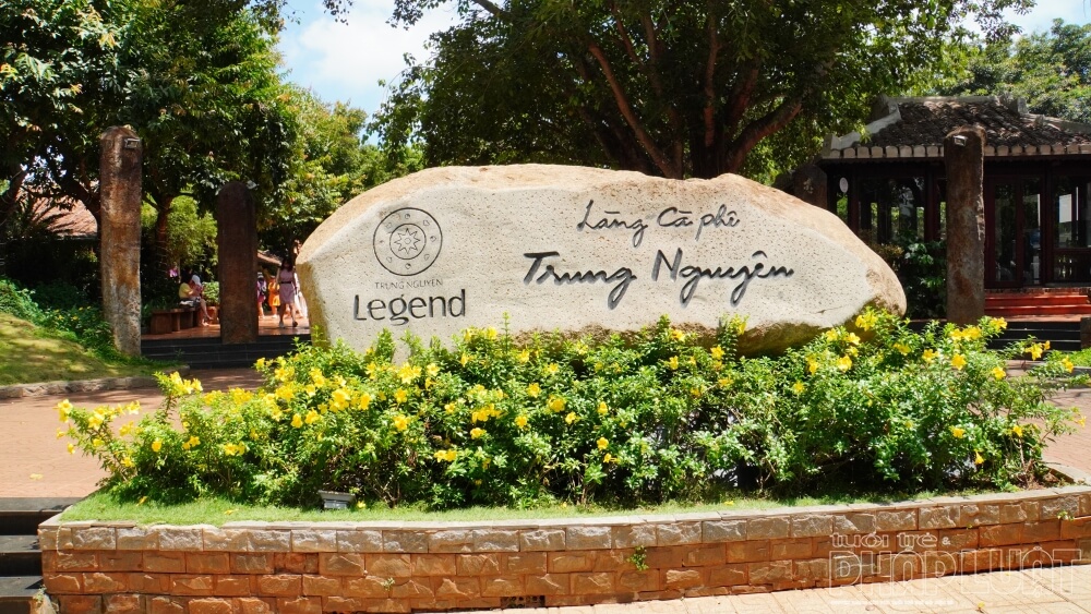 チュングエンコーヒービレッジは、約20,000平方メートルの面積を持つ古代建築群です