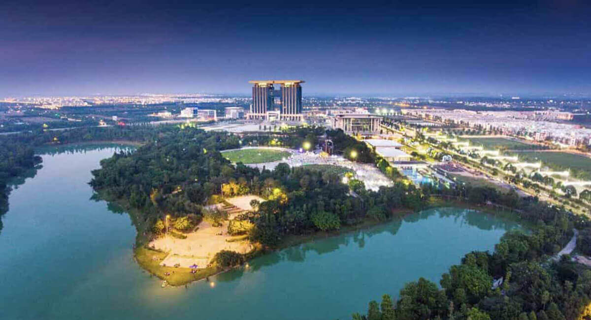 빈즈엉 신도시 공원