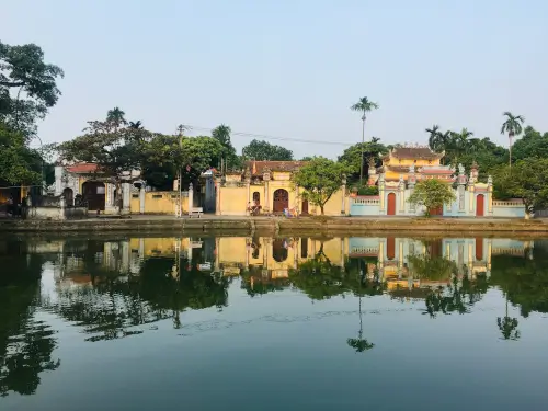 Tìm về không gian đậm hồn quê  Bắc Bộ tại Làng Nôm